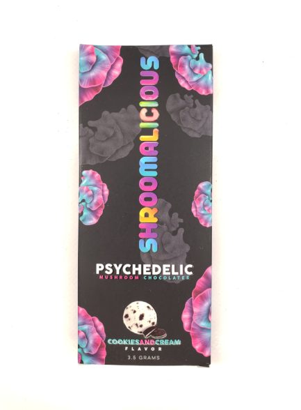 Shroomalicious Chocolate Mushroom Bars are heavy dosed but can also be broken into pieces and used for micro dose. Buy Magic Mushroom Online